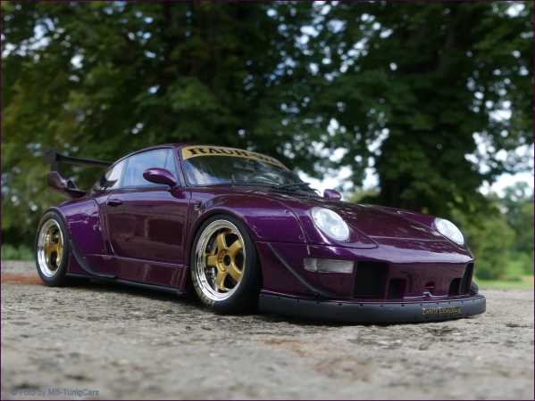 1:18 Porsche 911 993 RWB Widebody / Breitbau - Violett Mettalic / GTSP-Tuning